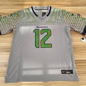 😇12th Fan Vapor Jersey Stitched😗